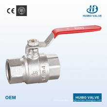 Female Thread 1/2"-2"Inch Brass Nickel-Plated Ball Valve